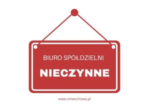 Read more about the article Ogłoszenie – dzień wolny od pracy